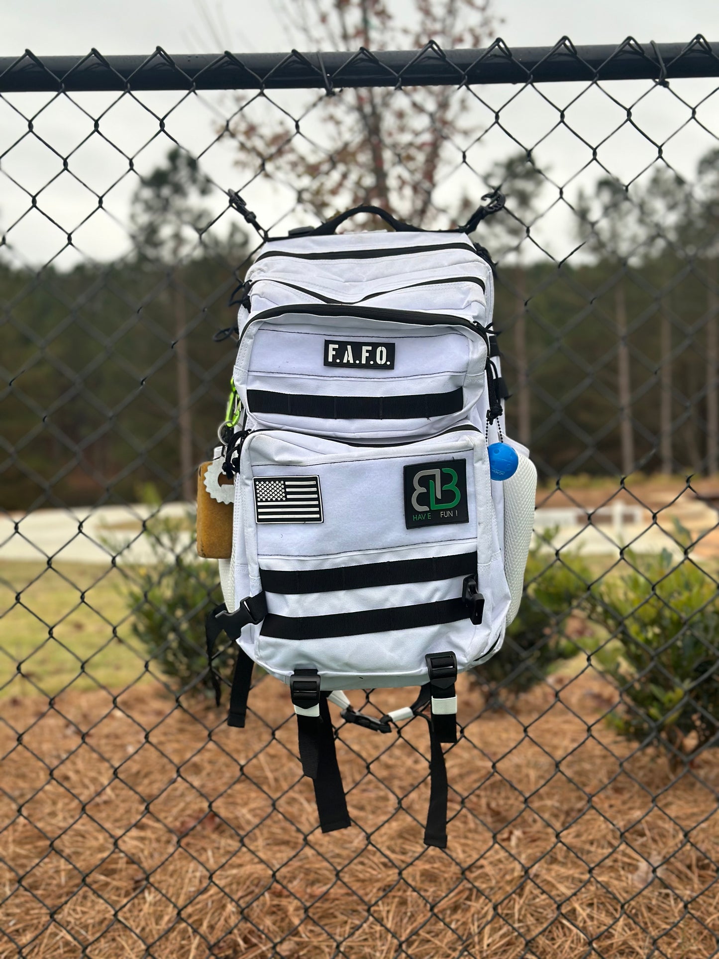 Tactical Pickleball Backpack White
