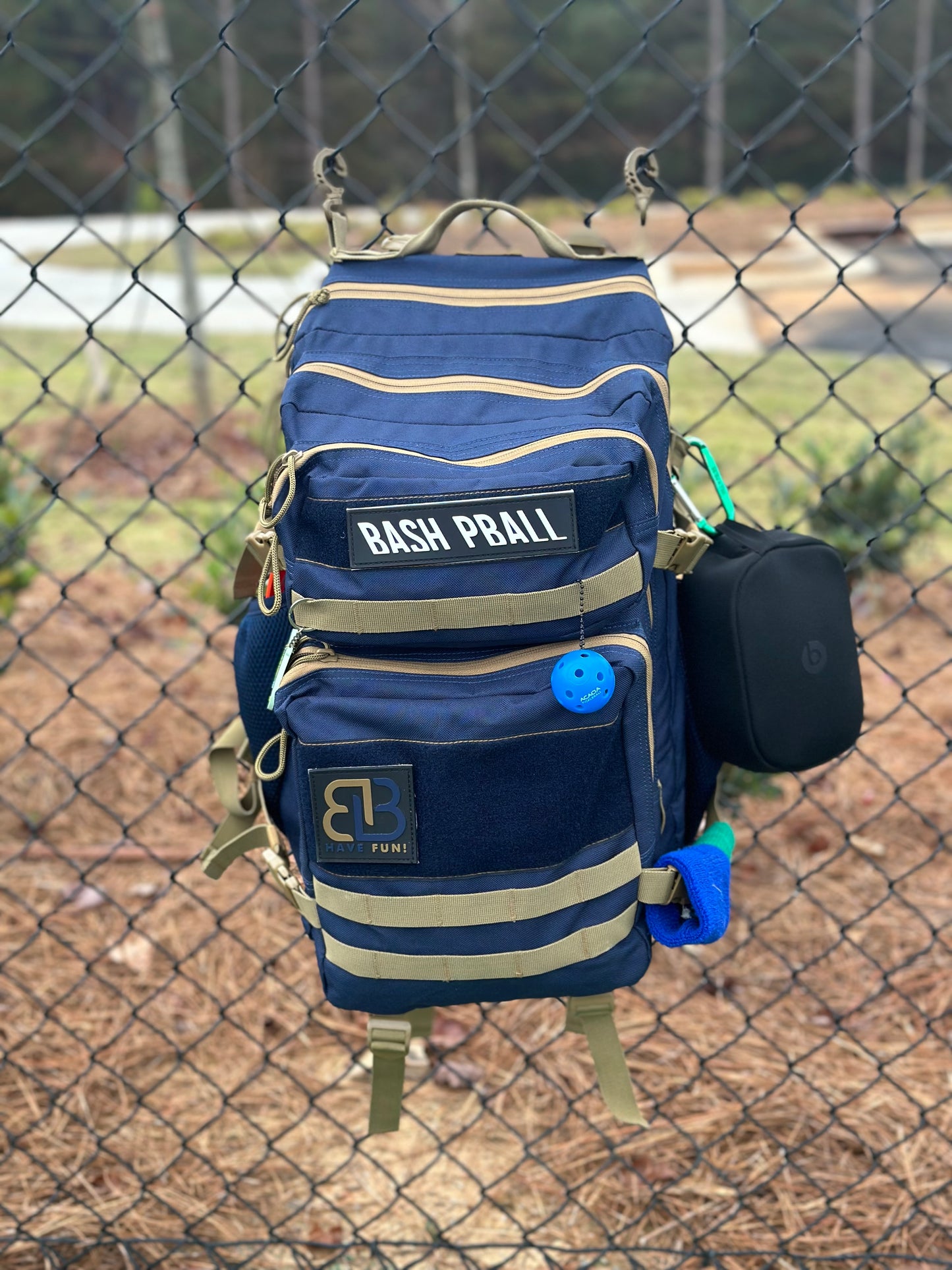Tactical Pickleball Backpack Blue
