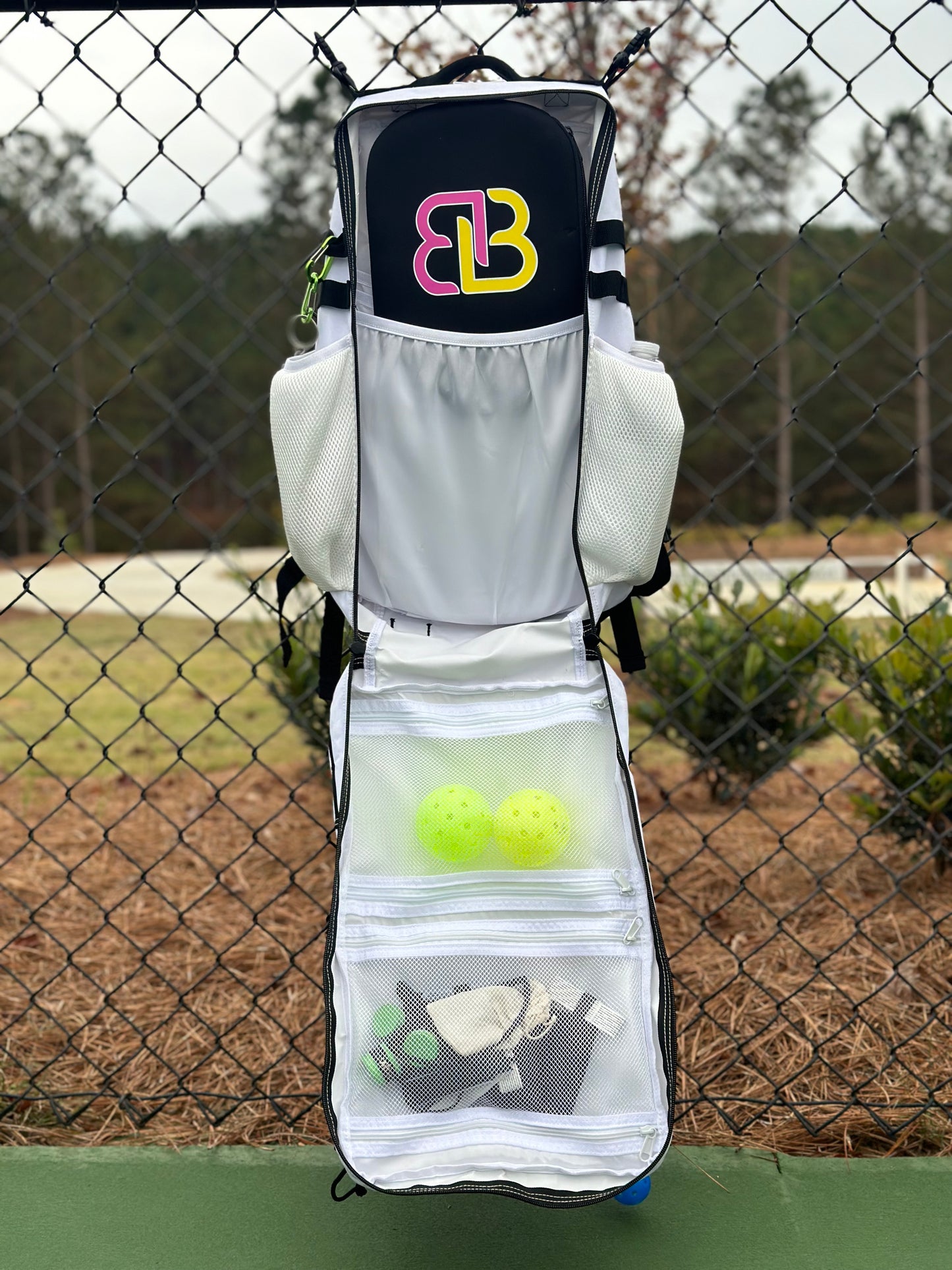 Tactical Pickleball Backpack White