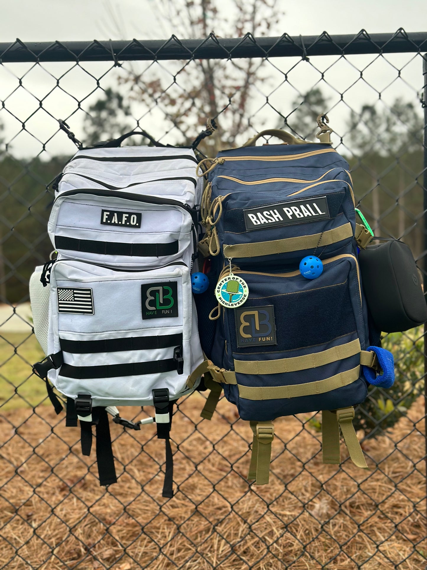 Tactical Pickleball Backpack Blue