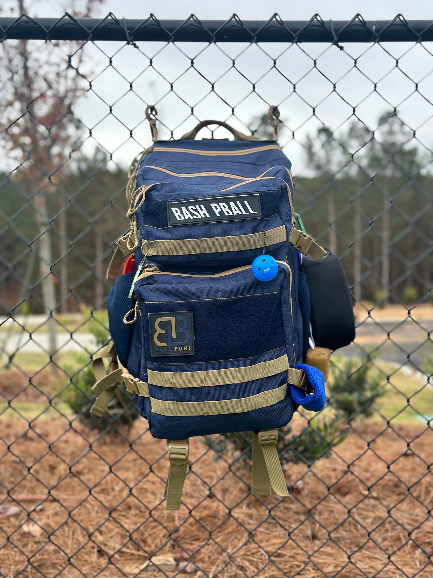 Tactical Pickleball Backpack Blue
